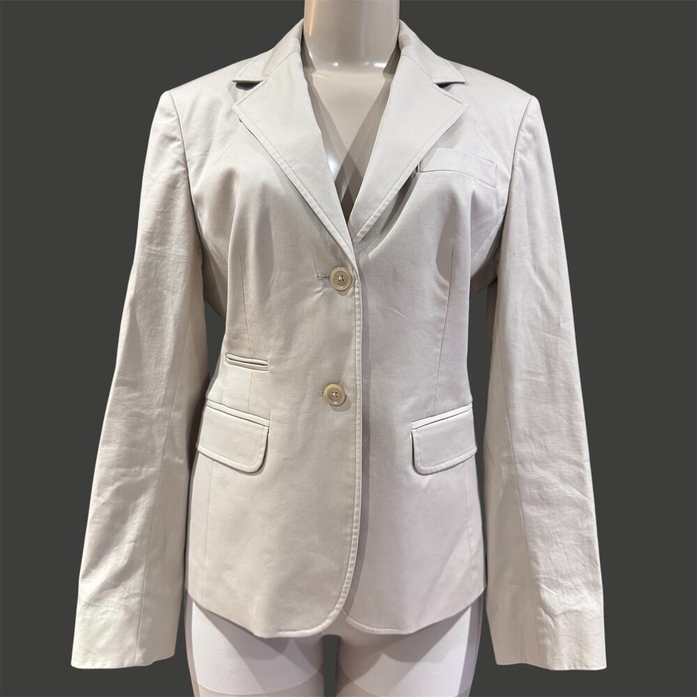 Brooks Brothers Blazer Womens Old Money Career Office Preppy Cotton Stretch sz 6